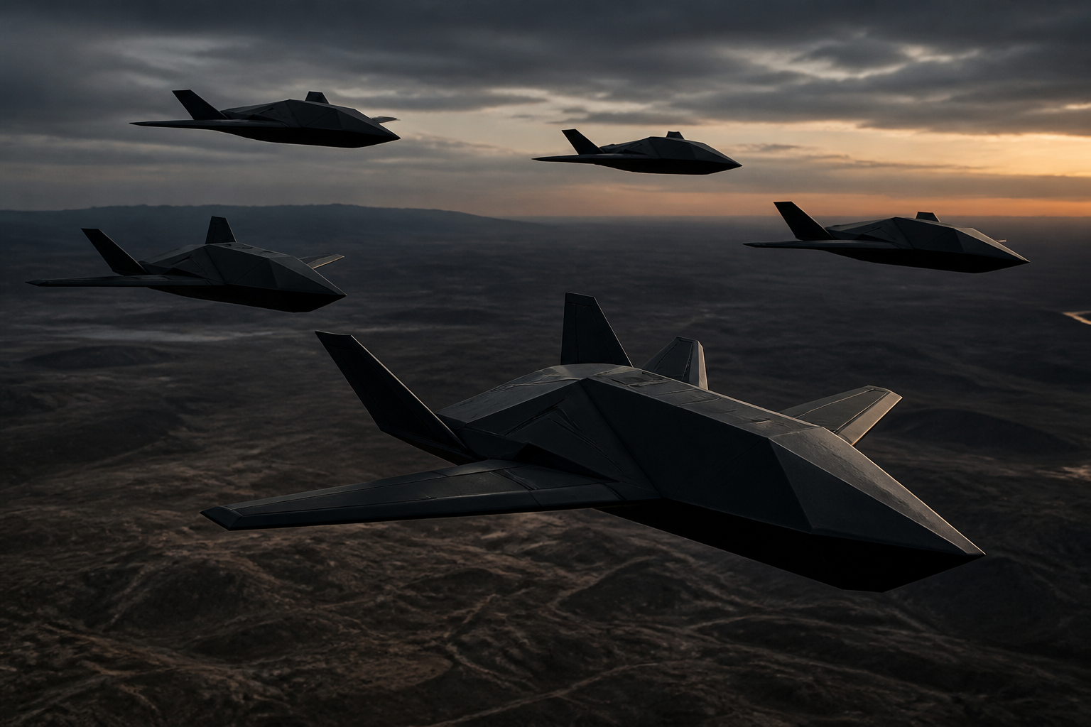 Autonomous aerial systems operating in formation at dusk