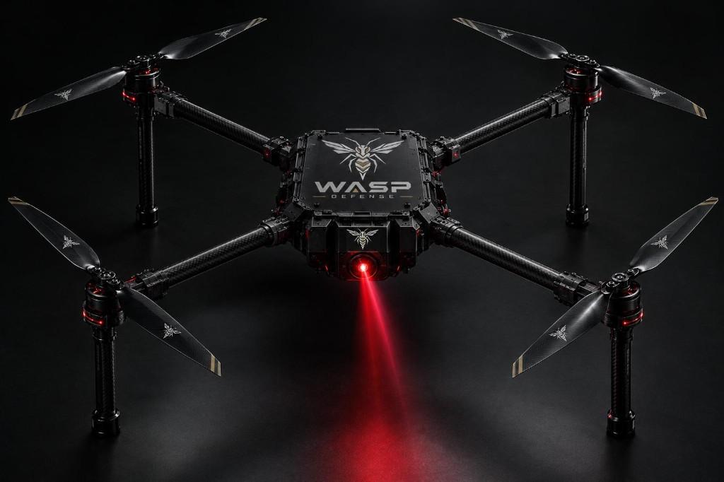 Projected configuration of WASP ONE, a tactical unmanned aircraft